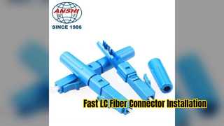 FTTH 프로젝트용 고속 LC 파이버 커넥터