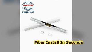 몇 초 만에 빠른 FTTH 광섬유 커넥터 설치