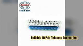 XL 011L 10쌍 LSA PLUS PCB 모듈 신뢰할 수 있는 통신 설정