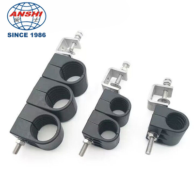 ANSHI Stackable Single Hole Type Feeder Clamp To Support Cables