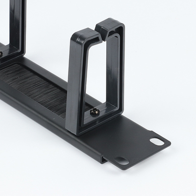 19 Inch 5Rings 1u Horizontal Cable Management For Racks And Serving Room ANSHI XL-4020-3L-D