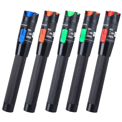 FTTH Optical fiber cable tester red laser fault tracker Universal interface 2.5MM connector SC/ST/FC Visual fault locator 5-50MW