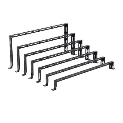 19-Inch U- and L-Shaped Tie Rod Fiber Optic Cable Rack for Efficient Cable Management in Telecom Cabinets