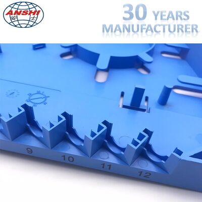 12 Core Flame Retardant 94V-0 Fiber Optic Splice Tray Rotary and Pivoting with Aluminum Cover for Distribution Box and Frame