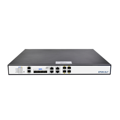 AS-OLT-04A GPON OLT Supports 1/64 Split Ratio Can Access 256 ONU Users At The Same Time