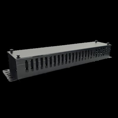 Efficient Metal Cable Management Rack with Innovative Latch Design