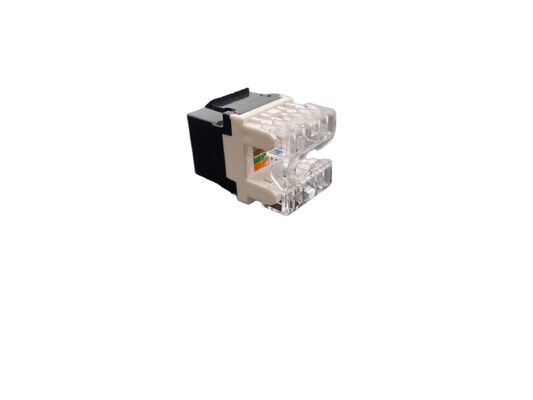 RJ45 키스토인 잭 180도 CAT6/CAT6A UTP 안정적인 네트워크 연결