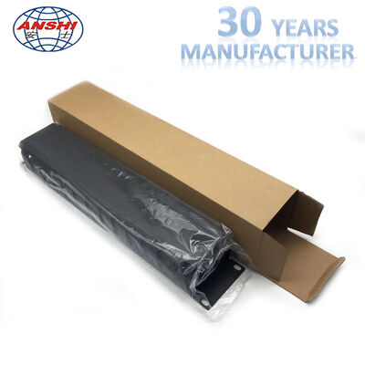 2U Height 12 Slot 19 Inch Rack Mountable Horizontal Cable Manager 